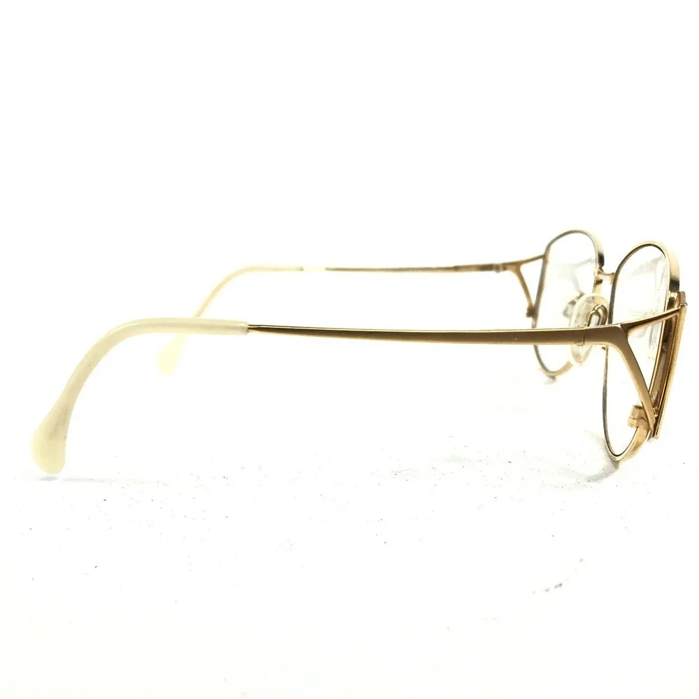 Menrad MOD.808-250 Eyeglasses Frames Gold Round Oval Full Rim 56-17-125